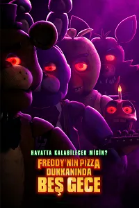 Freddy’nin Pizza Dükkanında Beş Gece – Five Nights at Freddy’s 2023 Poster