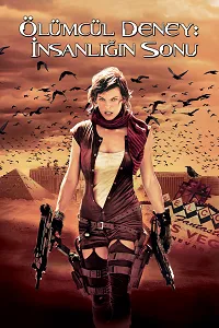 Ölümcül Deney 3: İnsanlığın Sonu – Resident Evil: Extinction 2007 Poster