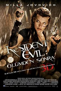 Ölümcül Deney 4: Ölümden Sonra – Resident Evil: Afterlife 2010 Poster